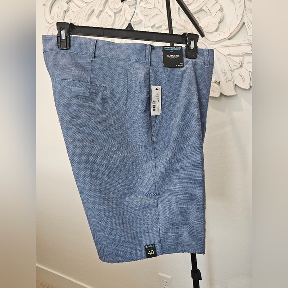 Roundtree & Yorke Other - Men's Classic Blue Golf Shorts Comfy Moisture Wicking 40"×9" NWT